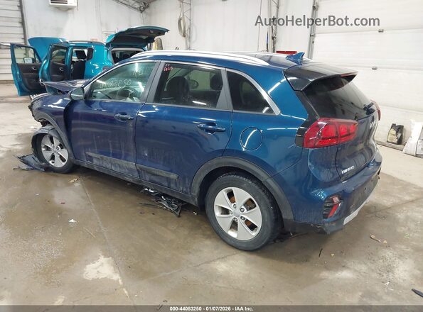 KNDCB3LC2N5512223 2022 KIA NIRO Blue Rear left
