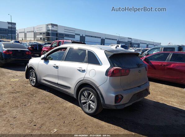 KNDCB3LC4L5400455 2020 KIA NIRO Silver Հետևի ձախ