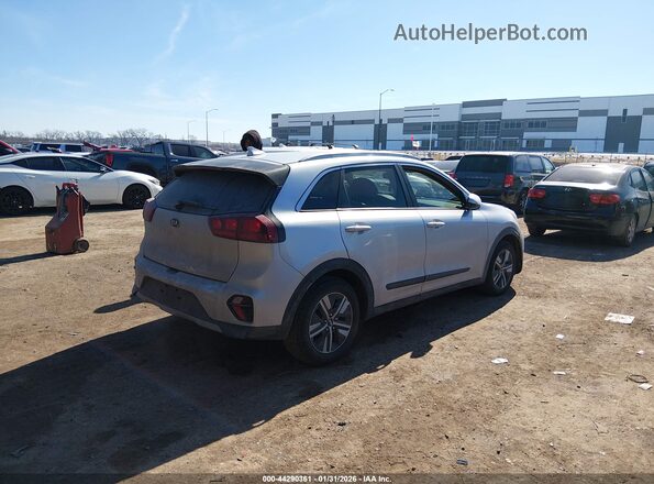 KNDCB3LC4L5400455 2020 KIA NIRO Silver Հետևի աջ