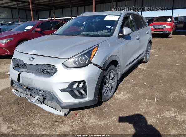 KNDCB3LC4L5400455 2020 KIA NIRO Silver Դիմացի տեսք