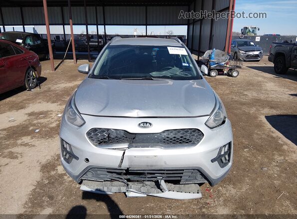 KNDCB3LC4L5400455 2020 KIA NIRO Silver Սարքավորումների վահանակի տեսք