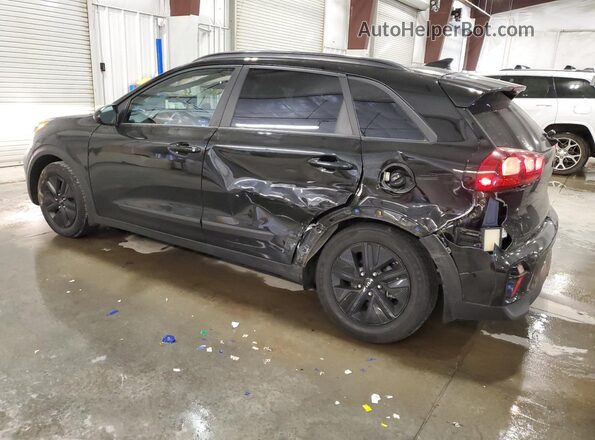 KNDCB3LC4N5542811 2022 KIA NIRO Black Trasero izquierdo