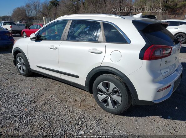 KNDCB3LC5H5065066 2017 KIA NIRO White Հետևի ձախ