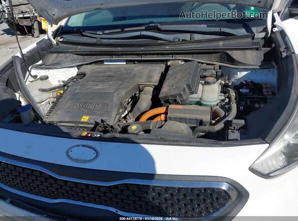 KNDCB3LC5H5065066 2017 KIA NIRO White Հետևի տեսք