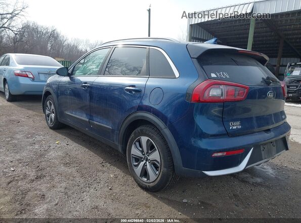 KNDCB3LC5H5088475 2017 KIA NIRO Blue Задня ліва чверть