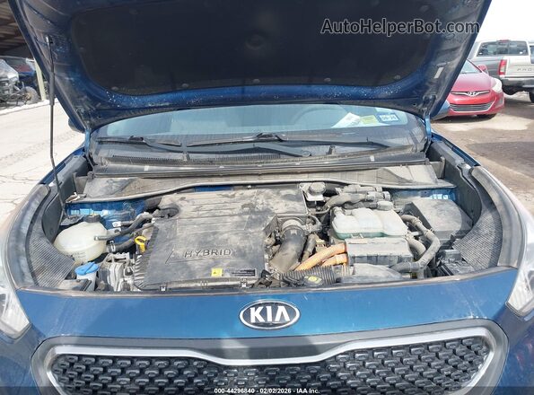 KNDCB3LC5H5088475 2017 KIA NIRO Blue Вид ззаду