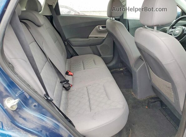 KNDCB3LC5M5485615 2021 KIA NIRO Blue Widok tylnych siedzeń