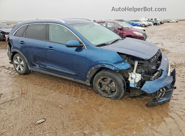 KNDCB3LC5M5485615 2021 KIA NIRO Blue Przód prawy
