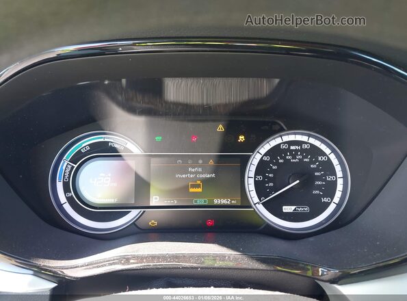 KNDCB3LC5N5511017 2022 KIA NIRO Gray Vista de los asientos traseros