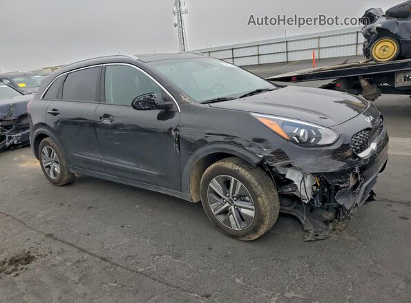 KNDCB3LC5N5524169 2022 KIA NIRO Black Delantero derecho