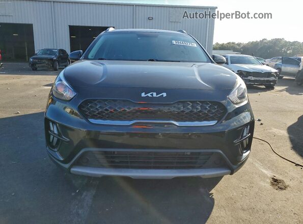 KNDCB3LC6N5539697 2022 KIA NIRO Черный Вид спереди