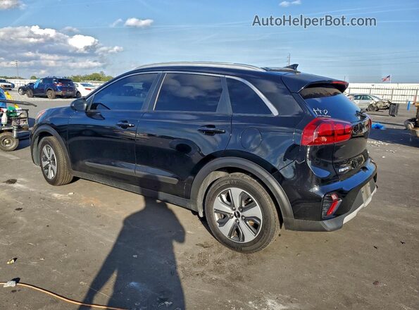 KNDCB3LC6N5539697 2022 KIA NIRO Черный Задняя левая четверть