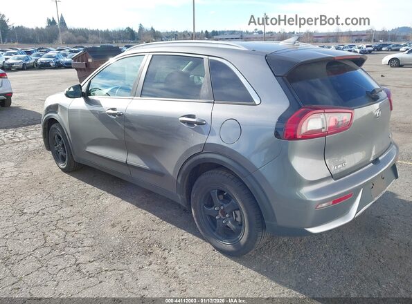 KNDCB3LC7J5201171 2018 KIA NIRO Gray Հետևի ձախ