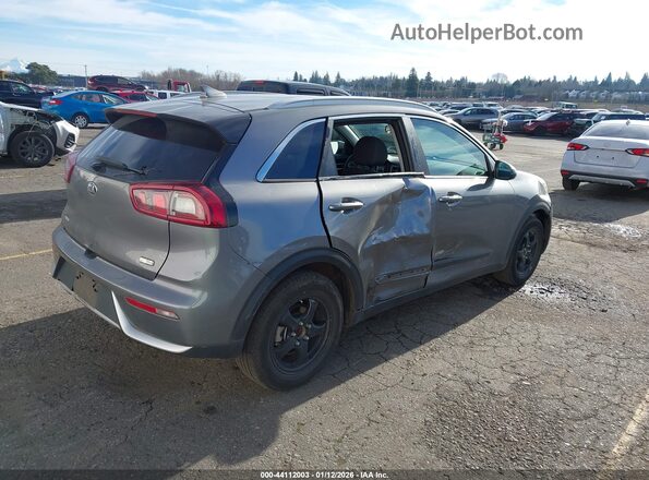KNDCB3LC7J5201171 2018 KIA NIRO Gray Հետևի աջ