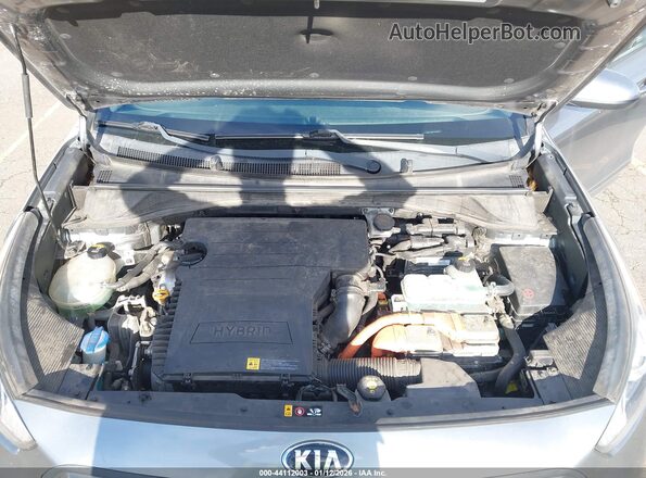 KNDCB3LC7J5201171 2018 KIA NIRO Gray Հետևի տեսք