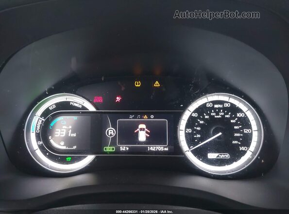 KNDCB3LC9K5337741 2019 KIA NIRO White Widok tylnych siedzeń