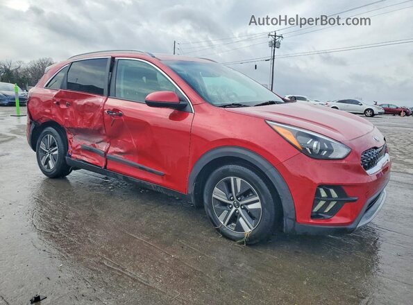 KNDCB3LCXM5463447 2021 KIA NIRO Red Przód prawy