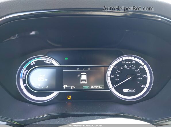 KNDCB3LCXM5471564 2021 KIA NIRO Белый Вид задних сидений