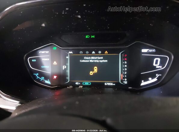 KNDCC3LC0N5532435 2022 KIA NIRO Blue Vista de los asientos traseros