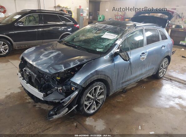KNDCC3LC0N5532435 2022 KIA NIRO Blue Vista frontal