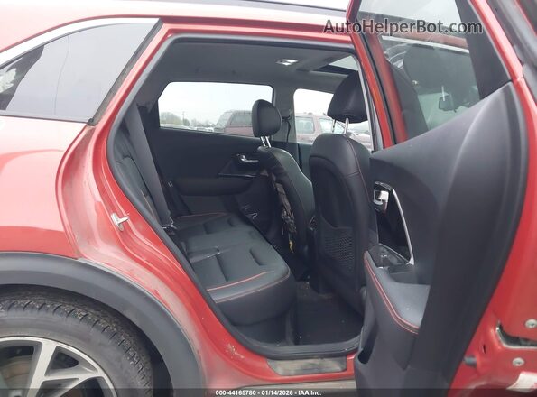 KNDCC3LC4M5476952 2021 KIA NIRO Orange Widok naklejki z numerem VIN