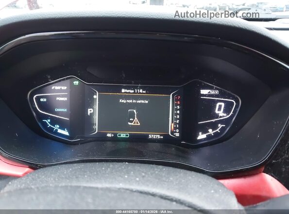 KNDCC3LC4M5476952 2021 KIA NIRO Orange Widok tylnych siedzeń