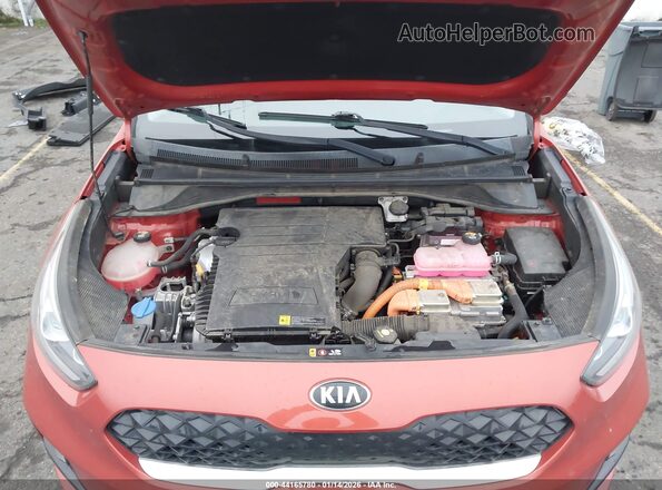 KNDCC3LC4M5476952 2021 KIA NIRO Orange Widok z tyłu