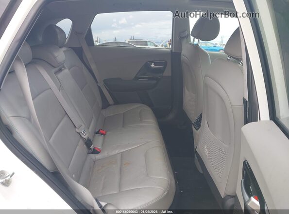 KNDCC3LD0K5327346 2019 KIA NIRO PLUG-IN HYBRID White VIN კოდის სტიკერის ხედი