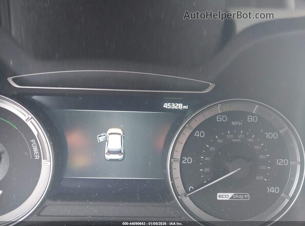 KNDCC3LD0K5327346 2019 KIA NIRO PLUG-IN HYBRID White უკანა სავარძლების ხედი