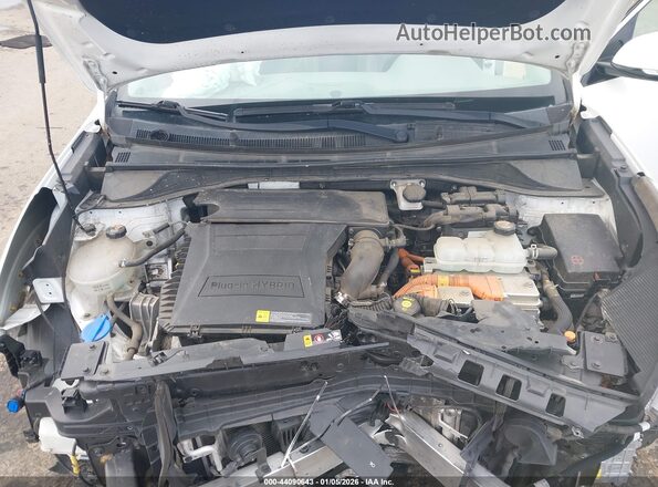 KNDCC3LD0K5327346 2019 KIA NIRO PLUG-IN HYBRID White უკანა ხედი