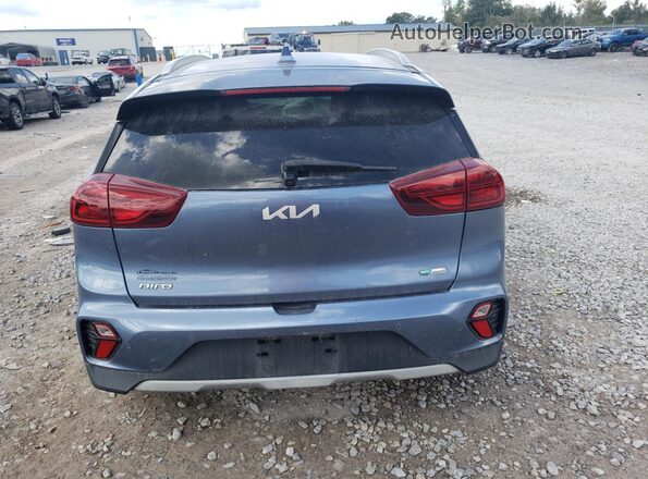 KNDCC3LD1N5523557 2022 KIA NIRO Синий Вид сзади