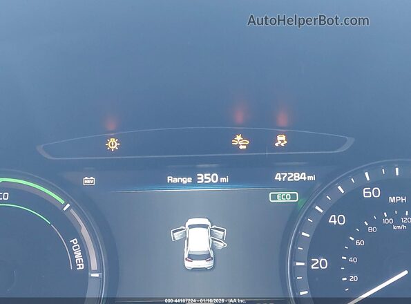 KNDCC3LD7K5352552 2019 KIA NIRO PLUG-IN HYBRID Серый 