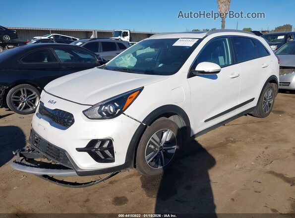 KNDCC3LD8N5516962 2022 KIA NIRO PLUG-IN HYBRID Белый Передняя левая четверть