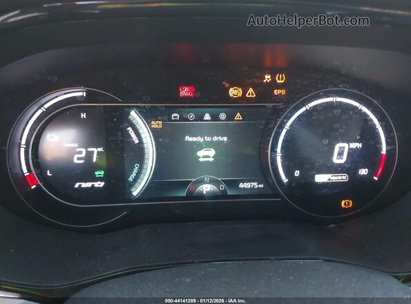 KNDCC3LG1N5151079 2022 KIA NIRO EV Черный Вид задних сидений