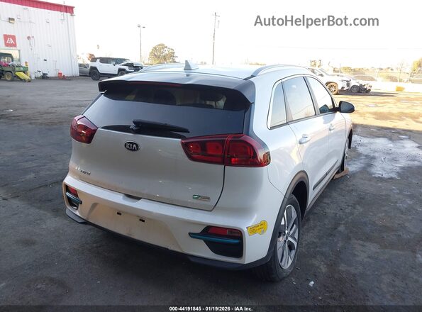 KNDCC3LG3M5107258 2021 KIA NIRO EV White უკანა მარჯვენა