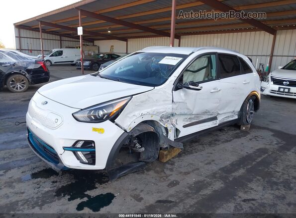 KNDCC3LG3M5107258 2021 KIA NIRO EV White წინა ხედი