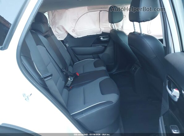 KNDCC3LG3M5107258 2021 KIA NIRO EV White VIN კოდის სტიკერის ხედი