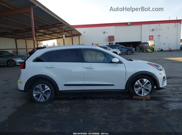 KNDCC3LG3M5107258 2021 KIA NIRO EV White სალონის 360-გრადუსიანი ხედი