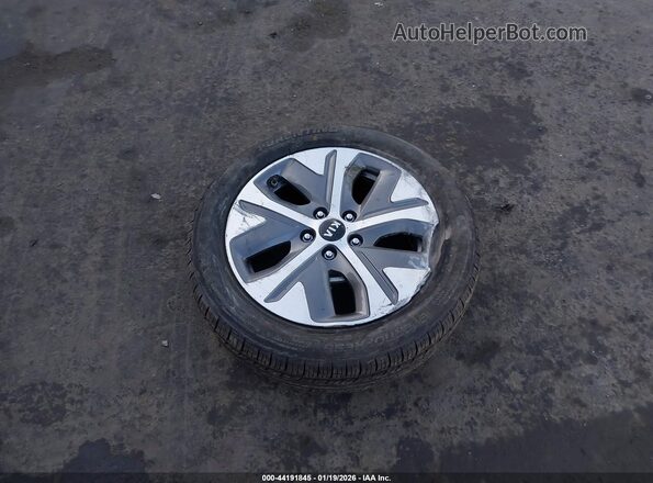 KNDCC3LG3M5107258 2021 KIA NIRO EV White ხელსაწყოთა პანელის ხედი