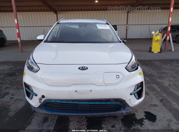 KNDCC3LG3M5107258 2021 KIA NIRO EV White უკანა სალონის ხედი
