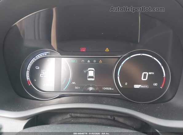 KNDCC3LG5K5008647 2019 KIA NIRO EV Black Հետևի նստատեղերի տեսք