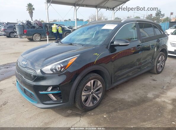 KNDCC3LG6N5148405 2022 KIA NIRO EV Black Передня ліва чверть