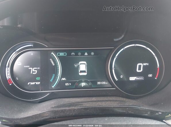 KNDCC3LG6N5148405 2022 KIA NIRO EV Black Вид задніх сидінь