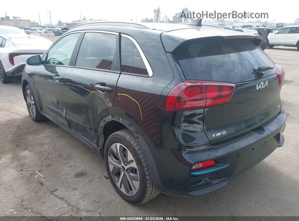 KNDCC3LG6N5148405 2022 KIA NIRO EV Black Задня ліва чверть