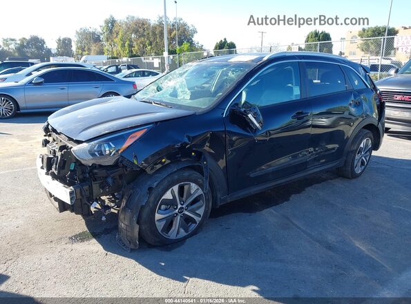 KNDCC3LG7L5047385 2020 KIA NIRO EV Черный Передняя левая четверть