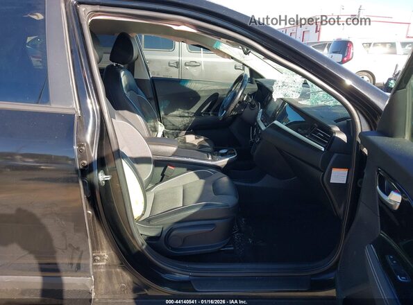 KNDCC3LG7L5047385 2020 KIA NIRO EV Черный Вид салона спереди
