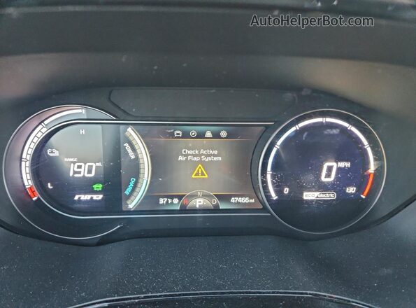 KNDCC3LG7N5116692 2022 KIA NIRO Gray Vista del cuadro de instrumentos