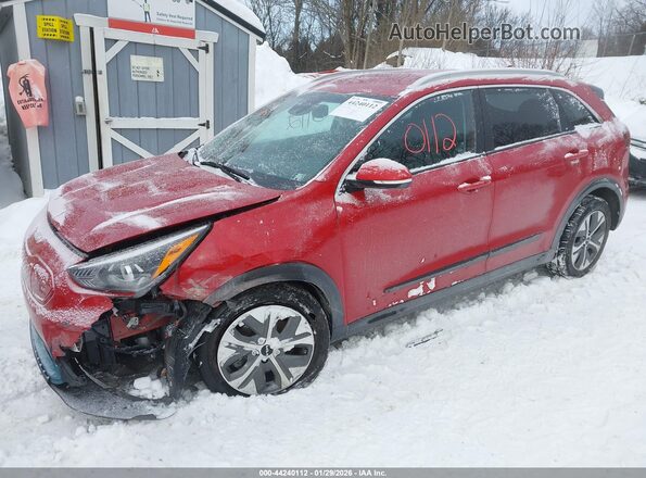 KNDCC3LG9N5142582 2022 KIA NIRO EV Red Przód lewy