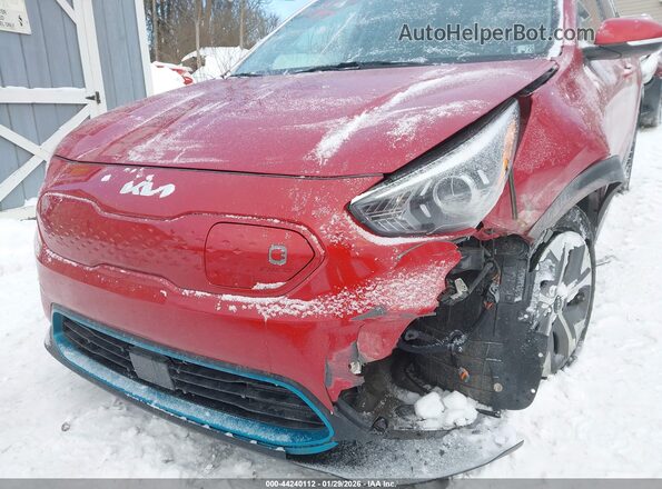 KNDCC3LG9N5142582 2022 KIA NIRO EV Red Widok z przodu