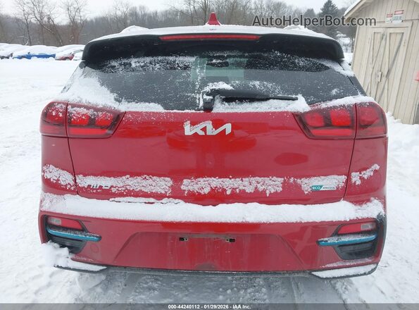 KNDCC3LG9N5142582 2022 KIA NIRO EV Red 